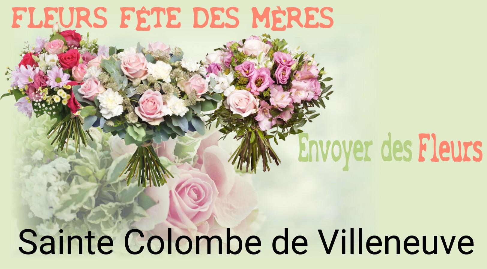 Bouquet de Fête des Mères livré à Sainte-Colombe-de-Villeneuve